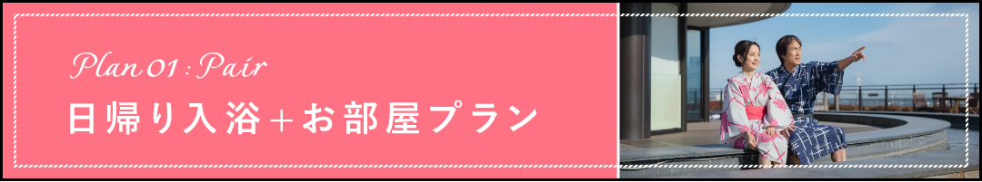 日帰り入浴＋お部屋プラン